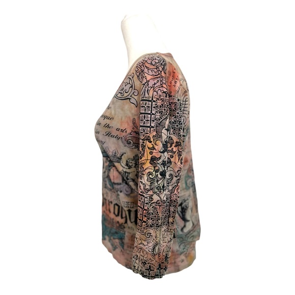 Glima baroque long sleeve tee. Large - Picture 2 of 12